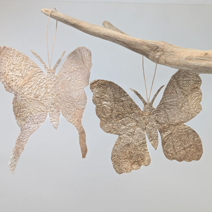 Colorful Handmade Collage Wall Hanging of African Village Life and Villagers 24"x36", Made in Madagascar, Raffia and Silk Cocoon, Fair Trade and Sustainably Sourced Material