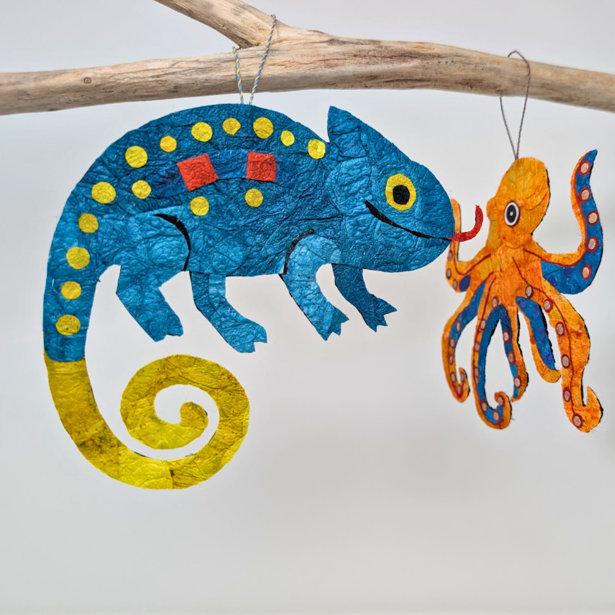 Chameleon Ornament