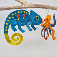 Chameleon Ornament