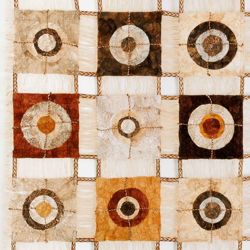 Unity Wild Silk Wall Hanging - Plant Dyed - 38"x55"