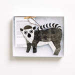 Ring-Tailed Lemur Ornament - Full Body