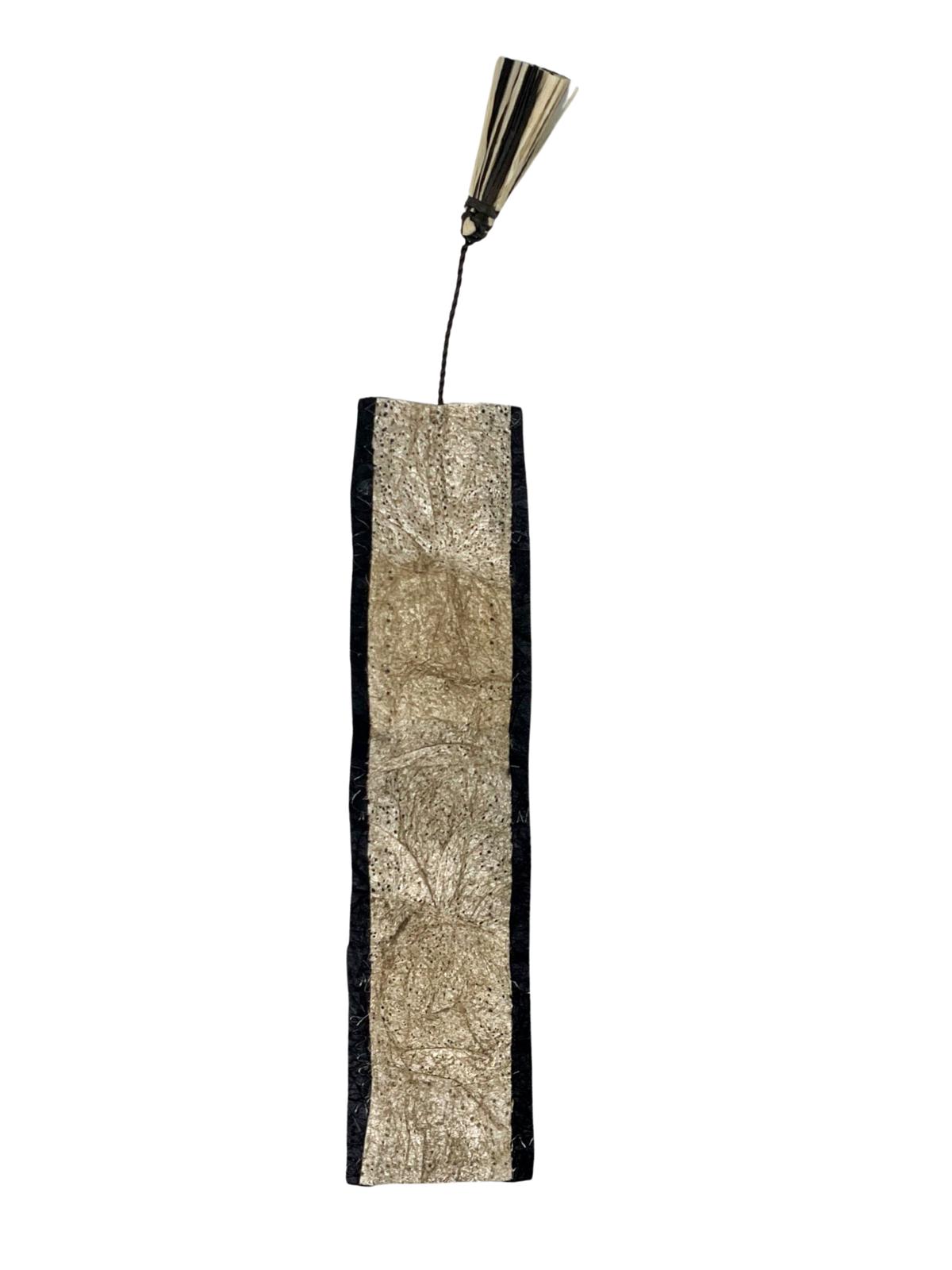 Ceranchia & Bombyx Cocoon Silk Bookmark - Gold/Black