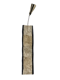 Ceranchia & Bombyx Cocoon Silk Bookmark - Gold/Black