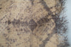 Raffia Wall Hanging - Shibori Spider Web Pattern - Lavender Grey