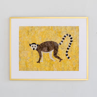 Mulberry Silk Ring-Tailed Lemur